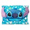 Disney Lilo and Stitch Alien Dreams Silk Touch Throw Blanket 50X60 inches with Plush Pocket Pillow 14X20 inches